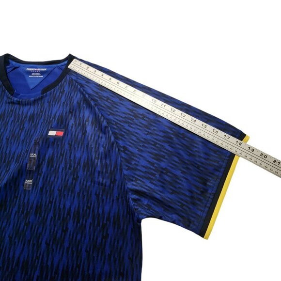 Tommy Hilfiger Men's T-Shirt Sport Wicking UV Short Sleeve Polyester‎ 3XL - Picture 4 of 11